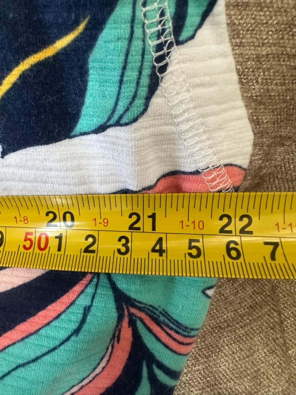 Talbots Multicolor Tropical Print Shift Dress - Picture 5 of 9